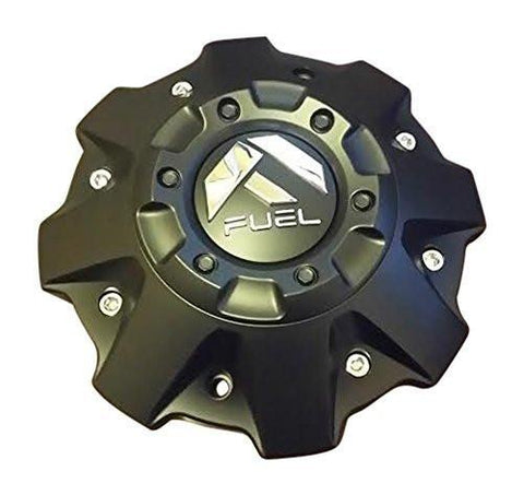 Fuel Wheels Black Center Cap CAP 1001-63-B CAP M-447 Five and Six Lugs - The Center Cap Store