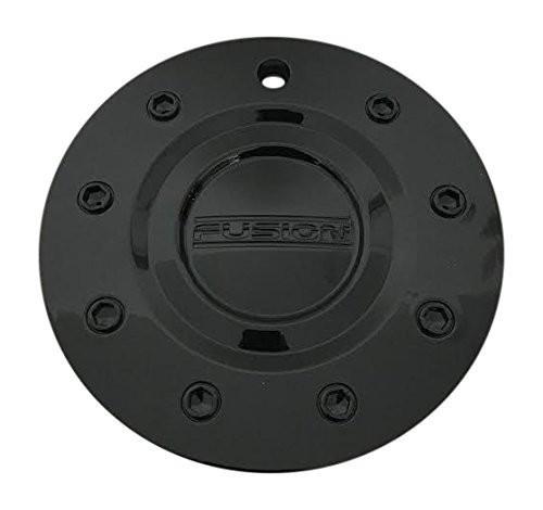 Fusion Wheels CAP-EE920-2295-3 Gloss Black Center Cap - The Center Cap Store