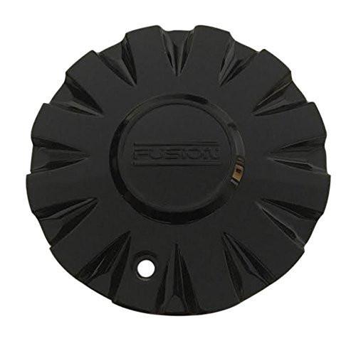 Fusion Wheels CAP663L156 Black Wheel Center Cap - The Center Cap Store