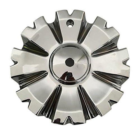 Gino Wheels C-805 ET 35 38 Chrome Wheel Center Cap - The Center Cap Store