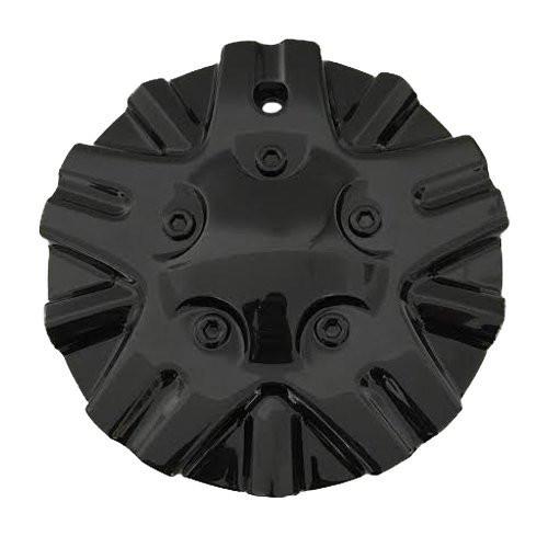 Gio Wheels CBM867L180 LG0601-23 Black Wheel Center Cap - The Center Cap Store