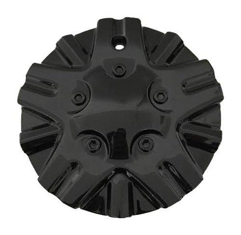 Gio Wheels CBM867L180 LG0601-23 Black Wheel Center Cap - The Center Cap Store