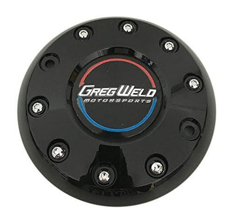 Greg Weld Motorsports CAP-014 Gloss Black Wheel Center Cap - The Center Cap Store