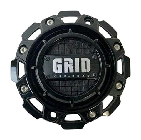 Grid Off-Road Gloss Black Wheel Center Cap GD-56-CAP C6020L197 - The Center Cap Store