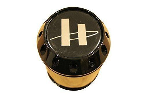 H Helo 442 Gloss Black Push Thru Center Cap 5x5.5 6x5.5 1042B114 HE1042B114GB1 - The Center Cap Store