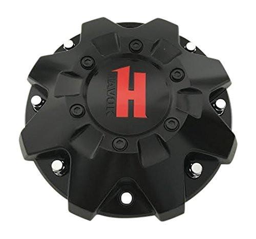 Havok Wheels CBH103-A1P Matte Black Wheel Center Cap - The Center Cap Store