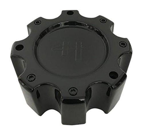 Helo Wheels HE835B8165-AA Matte Black Center Cap - The Center Cap Store