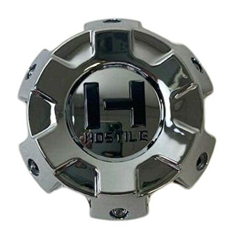 Hostile Chrome Wheel 6 Lug Center Cap HC-6001 HC-5001-B - The Center Cap Store