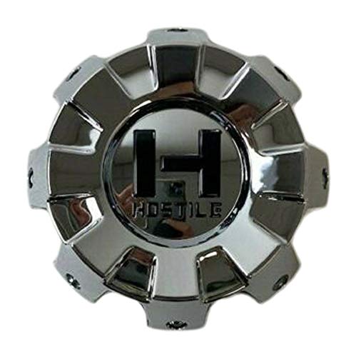 Hostile Wheels 8 Lug Chrome Wheel Center Cap HC-8801 HC-8001-B - The Center Cap Store