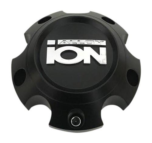 ION Alloy Wheels C10131503MB C-348-6 Matte Black Wheel Center Cap - The Center Cap Store