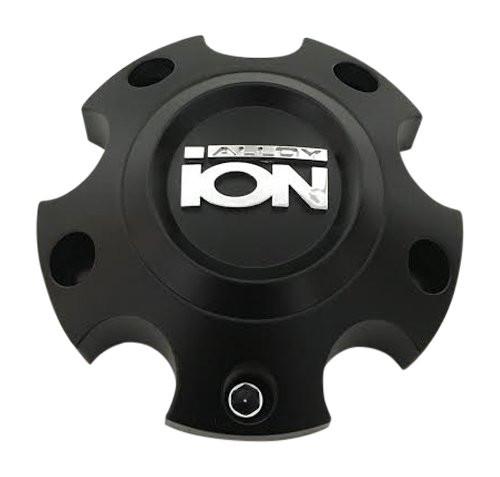 Ion Alloy Wheels C10134MB04 C-565-8 C-348-8 Matte Black Wheel Center Cap - The Center Cap Store