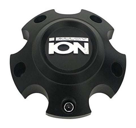 Ion Alloy Wheels C10135MB04 C-348-8 C-348-1 Matte Black Wheel Center Cap - The Center Cap Store