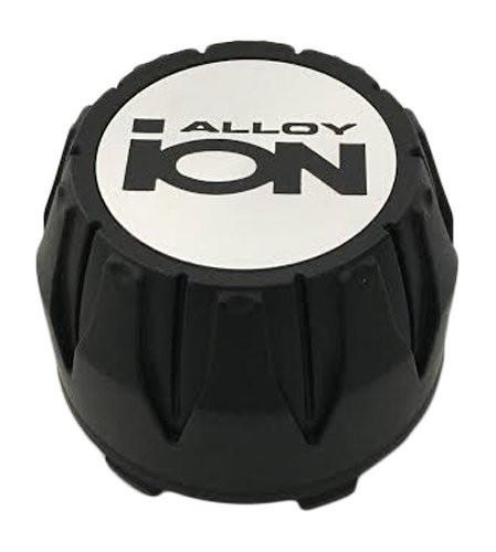 Ion Alloy Wheels C1018301BO MCD8237YA01 Matte Black Center Cap - The Center Cap Store