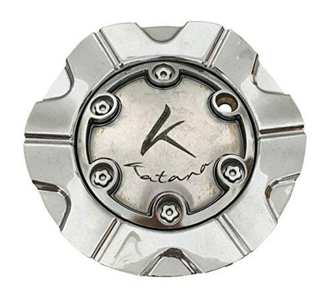 Katana Wheels S-0021 USED Chrome Wheel Center Cap - The Center Cap Store