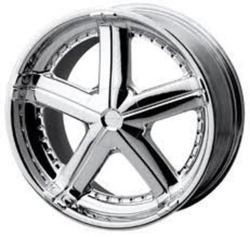 KMC 124 Ace Chrome Wheel Rim Snap In Center Cap 1000124 CAP-124-24 - The Center Cap Store