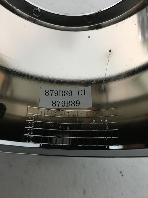 KMC Wheels 779 879B89 879B89-C1 Mastercraft Chrome Wheel Center Cap - The Center Cap Store