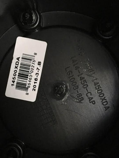 KMC XD Series 14500XDA 1414-1450-CAP Matte Black Center Cap - The Center Cap Store