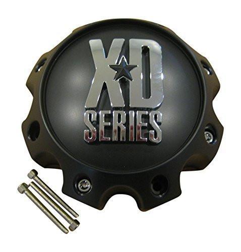 KMC XD Series 441 796 797 798 800 801 8 Lug Matte Flat Black Center Cap 1079L170-MB-8LUG - The Center Cap Store