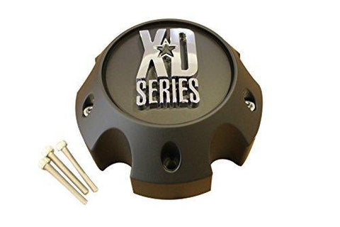 KMC XD Series 796 797 798 Matte Black 5 Lug Wheel Rim Center Cap 1079L140A - The Center Cap Store