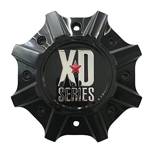 KMC XD Series CAP M-1015 M-1015 (GB) Gloss Black Center Cap - The Center Cap Store