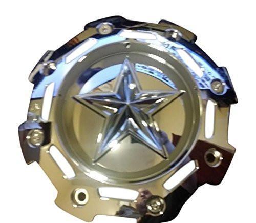 KMC XD811 Rockstar 2 Chrome Center Cap SC-198CHR SC-190 Fits All Sizes - The Center Cap Store