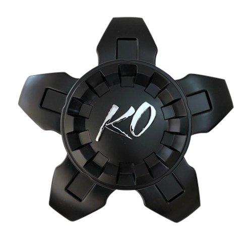 KO Wheels CAP7016-51397-U4B CAP7016-5H Black Wheel Center Cap - The Center Cap Store