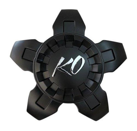 KO Wheels CAP7016-51397-U4B CAP7016-5H Black Wheel Center Cap - The Center Cap Store