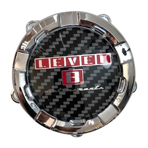 Level 8 Wheels C-323-2 87308 XAB349005 Chrome Wheel Center Cap - The Center Cap Store