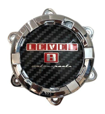 Level 8 Wheels C-324-1 87321 XAB349008 Chrome Wheel Center Cap - The Center Cap Store