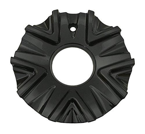 Lexani Wheels C-400 No Logo Black Wheel Center Cap - The Center Cap Store