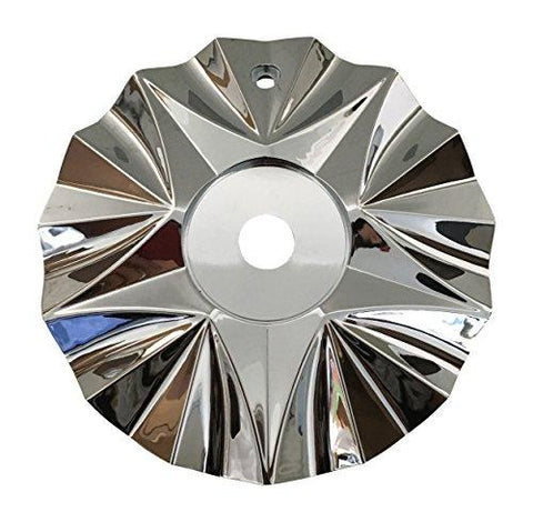 Lexani Wheels CAP C-018-3 NO Logo Chrome Wheel Center Cap - The Center Cap Store