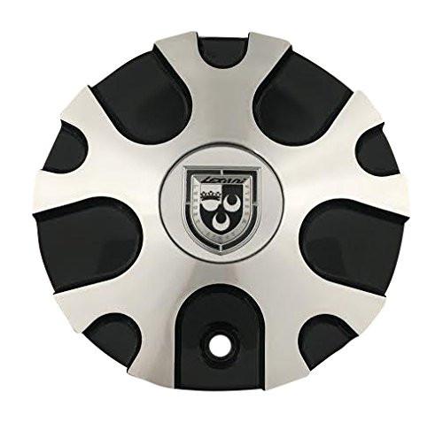 Lexani Wheels LX-10 C-357-2 SL904-02 Black and Machined Center Cap - The Center Cap Store