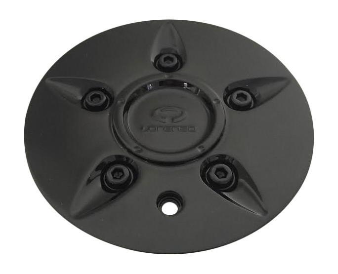 Lorenzo Wheels BC-488 1000 WL06 Black Wheel Center Cap - The Center Cap Store