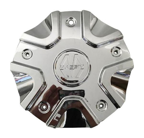 Massiv Wheels CS458-1P SJ1110-02 Chrome Wheel Center Cap - The Center Cap Store