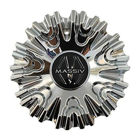 Massiv Wheels P1058-2495 Chrome Wheel Center Cap - The Center Cap Store