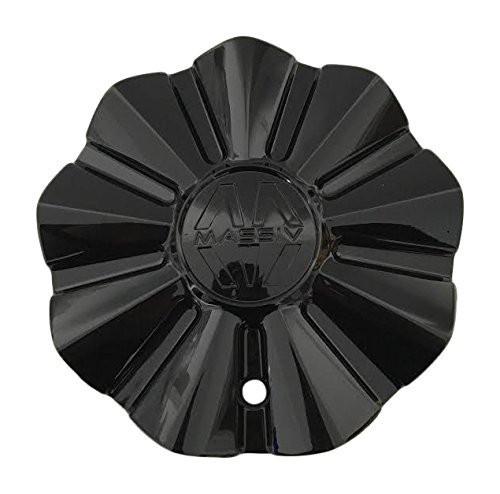 Massiv Wheels PD-CAPSX-P9008-2495 LG1006-37 Black Wheel Center Cap - The Center Cap Store