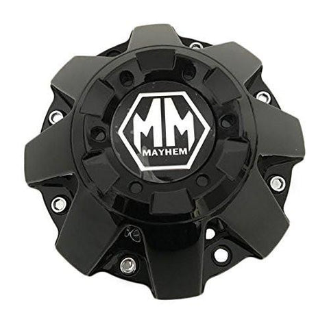 Mayhem Wheel C108070B-L C-231-4 LG1304-16 Gloss Black Center Cap - The Center Cap Store