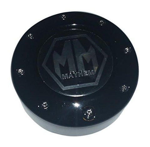 Mayhem Wheels 81232090F-3 C1080503B Black Wheel Center Cap - The Center Cap Store