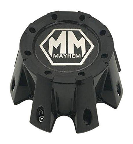 Mayhem Wheels 813220825F-2 C108101B01-R Black Wheel Center Cap - The Center Cap Store