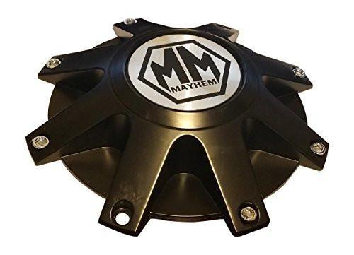 Mayhem Wheels 81392090F-1 C109100MB 8132090F-1B Black Wheel Center Cap - The Center Cap Store