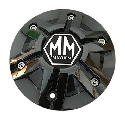 Mayhem Wheels C546101CAP C10TWG1301C Gloss Black Center Cap - The Center Cap Store