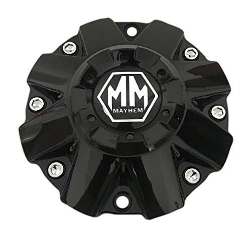 Mayhem Wheels C806805-1 C806806 C108015-16B01 Gloss Black Center Cap - The Center Cap Store