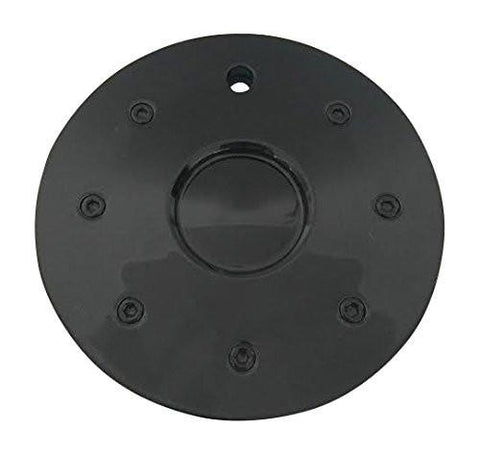 Mega Cabo Wheels C907-2 Black Wheel Center Cap - The Center Cap Store