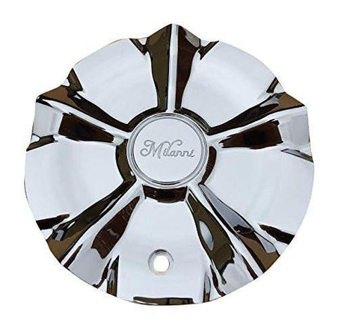 Milanni 442 Blizzard Chrome Wheel Rim Center Cap Centercap C442R 53482295F&#x2011;1 - The Center Cap Store