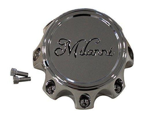 Milanni 446 Kool Whip 8 Lug Chrome Rim Center Cap C446-8CL-CAP-UP - The Center Cap Store