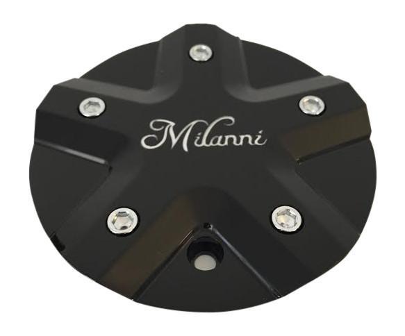 Milanni 457 Force C457GB-CAP Gloss Black Center Cap - The Center Cap Store