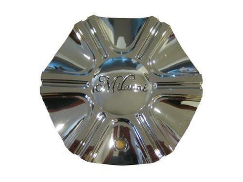 Milanni Stellar 452 Black Machined Wheel Center Cap V452-CAP LG0909-24 6 MIL3 - The Center Cap Store