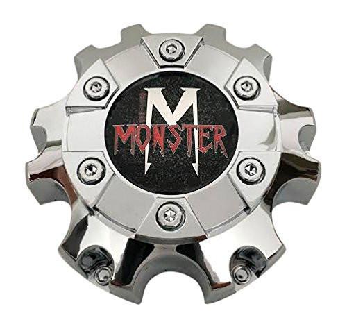 Monster Off-Road Wheels C-692-4 Chrome Wheel Center Cap - The Center Cap Store