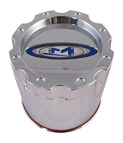 Moto Metal 353B136CH1 Chrome Wheel Rim Center Cap Push Thru - The Center Cap Store