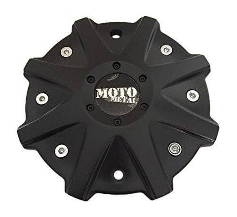 Moto Metal 825L214 Satin Black HT 005-030 Wheel Center Cap - The Center Cap Store